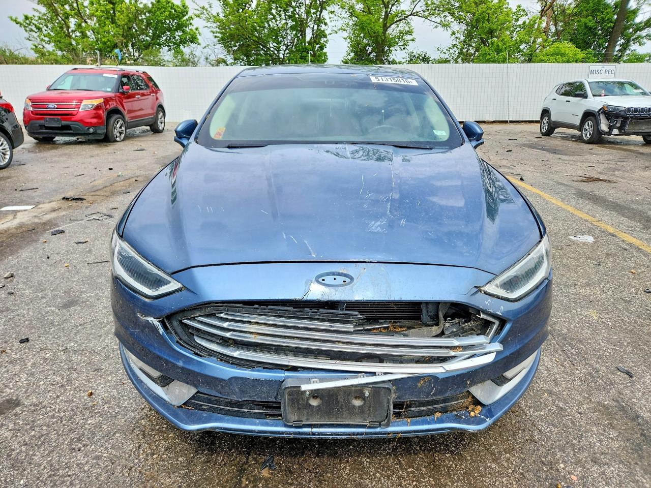 2018 FORD FUSION TITANIUM photo 9