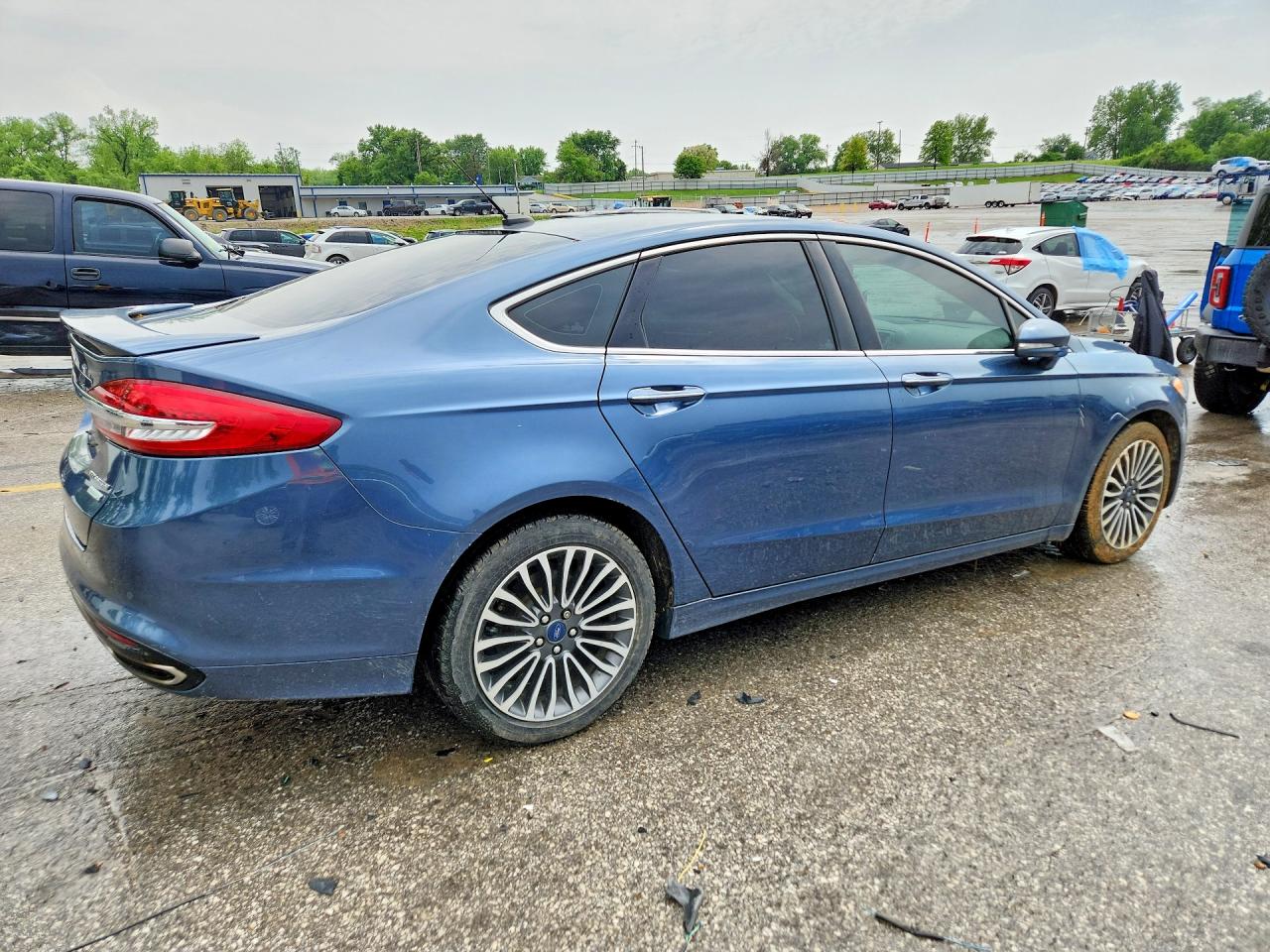 2018 FORD FUSION TITANIUM photo 5