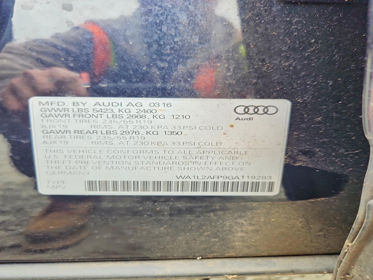 2016 AUDI Q5 PREMIUM PLUS photo 25