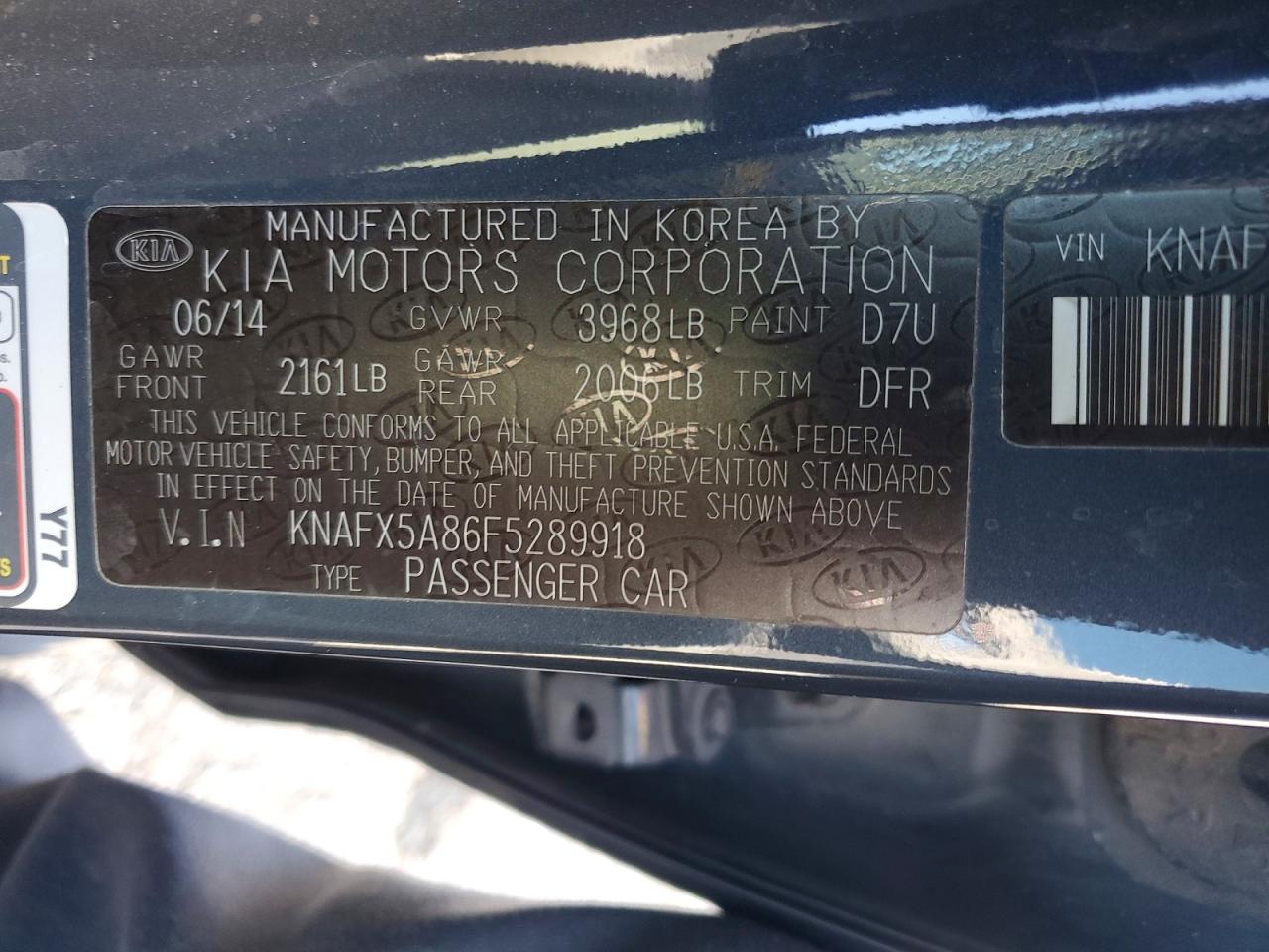 2015 KIA FORTE EX photo 23