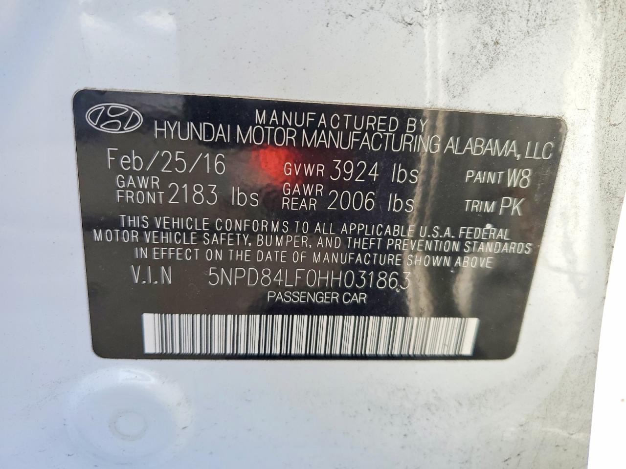 2017 HYUNDAI ELANTRA SE photo 34