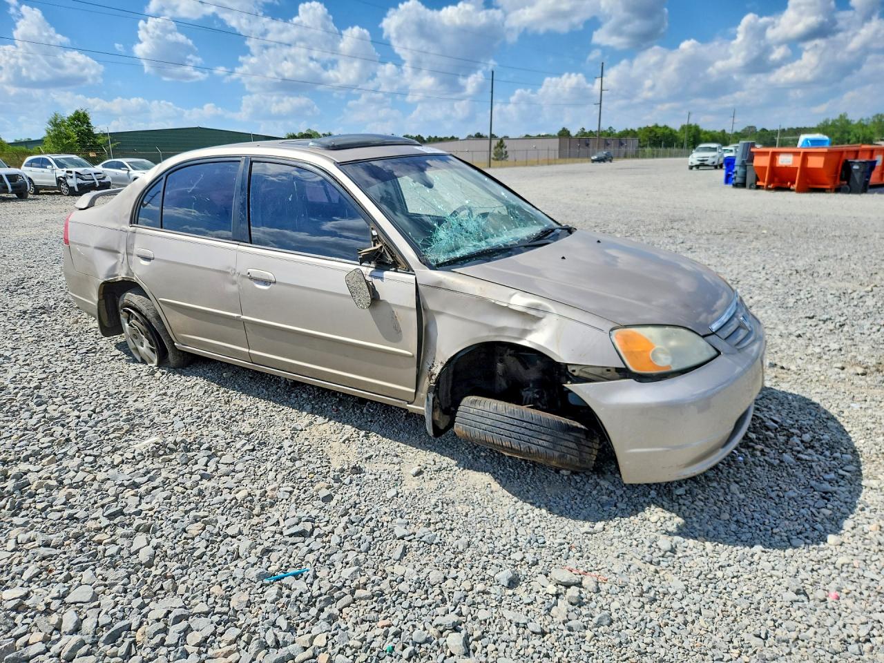 2002 HONDA CIVIC EX photo 4