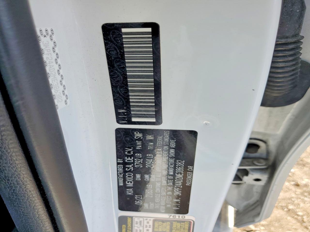 2021 KIA FORTE LXS photo 23