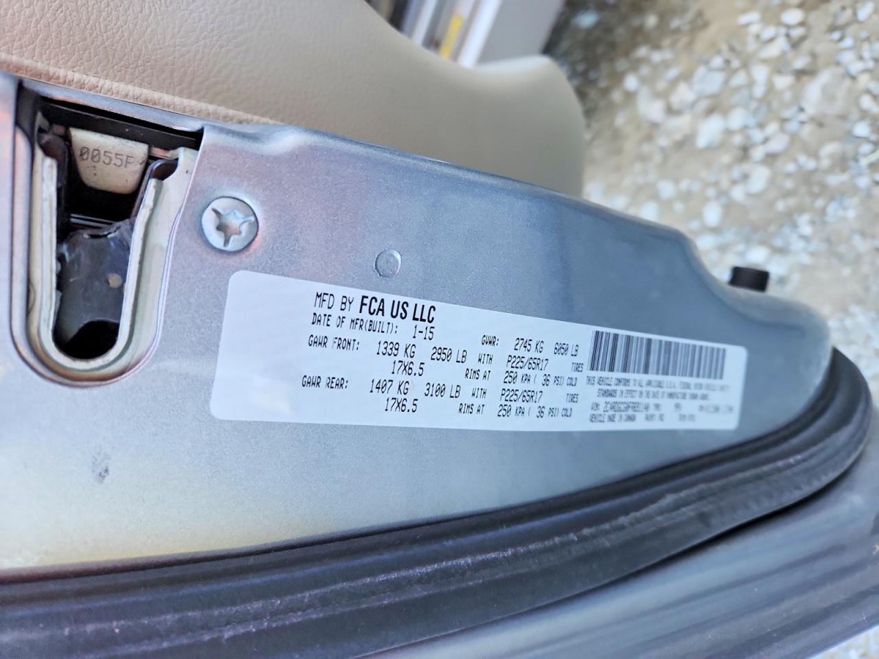 2015 DODGE GRAND CARAVAN SXT photo 37