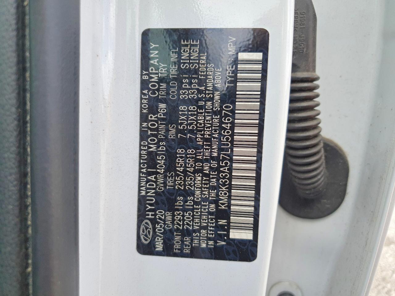 2020 HYUNDAI KONA LIMITED photo 37