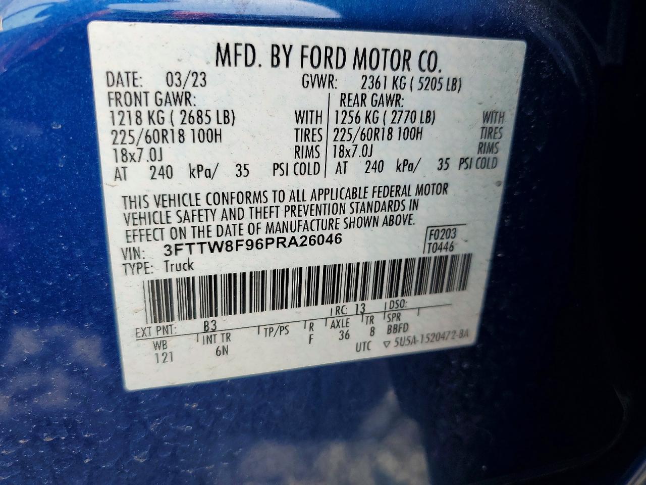 2023 FORD MAVERICK XL photo 25