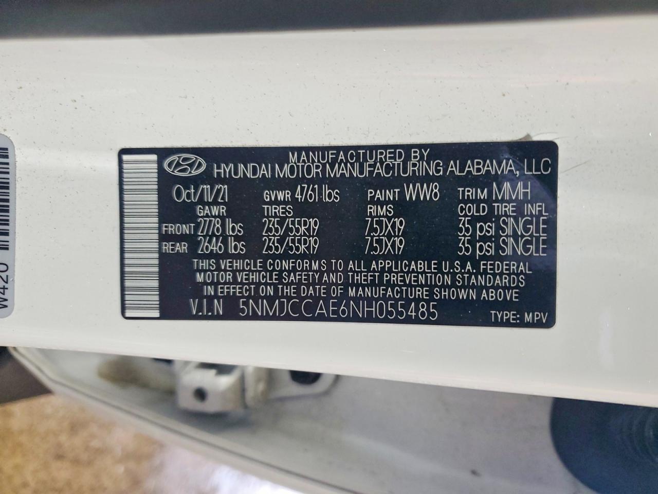 2022 HYUNDAI TUCSON SEL photo 27