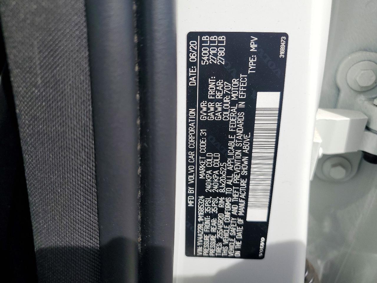 2021 VOLVO XC60 T6 INSCRIPTION photo 34