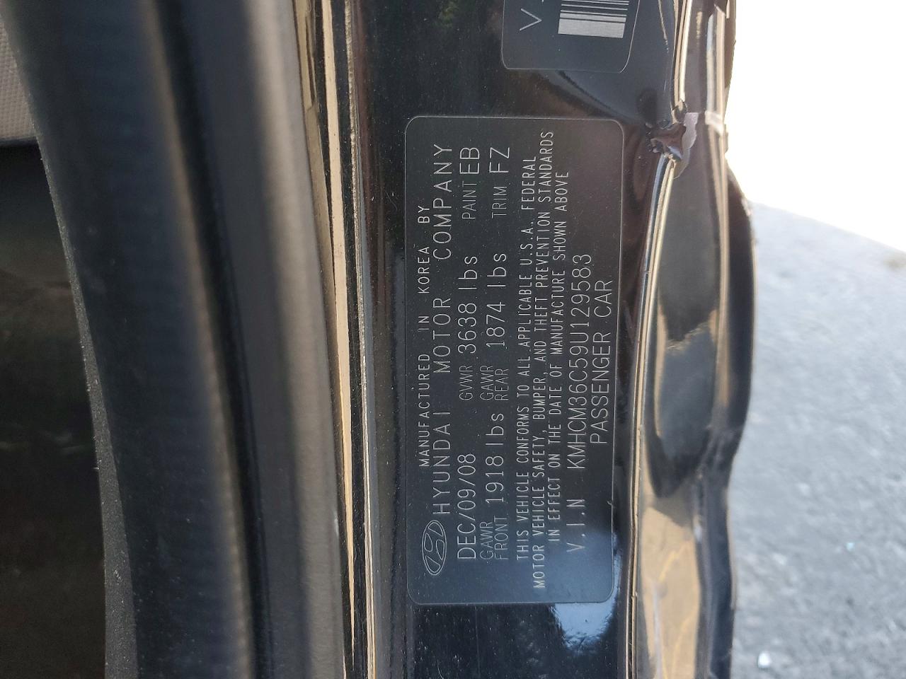 2009 HYUNDAI ACCENT GS photo 23