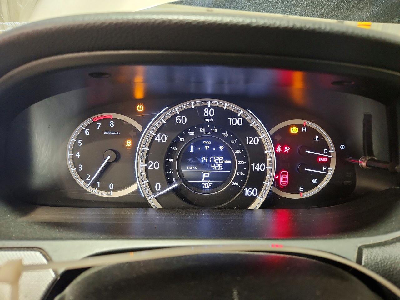 2014 HONDA ACCORD LX photo 9