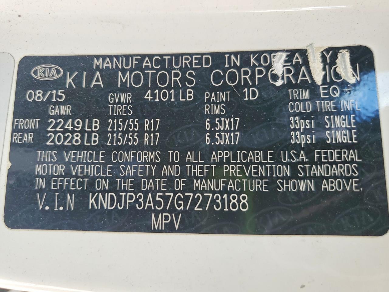 2016 KIA SOUL + photo 27
