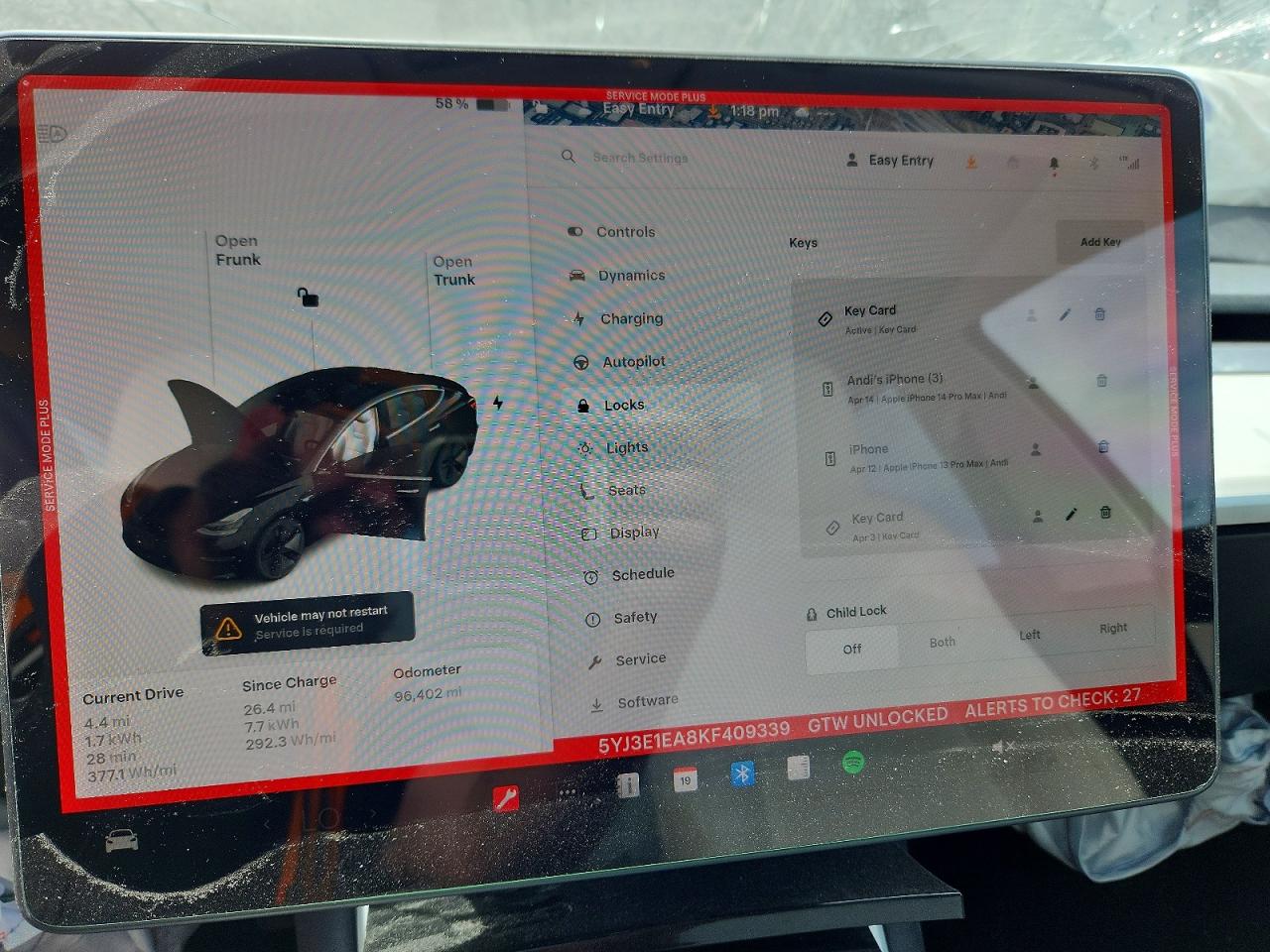 2019 TESLA MODEL 3 photo 9