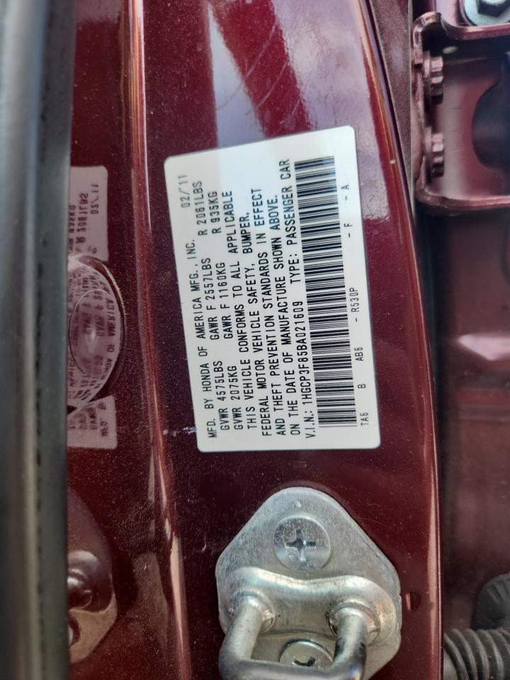 2011 HONDA ACCORD EXL photo 25