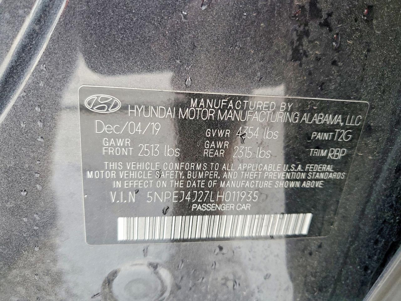 2020 HYUNDAI SONATA SEL PLUS photo 23