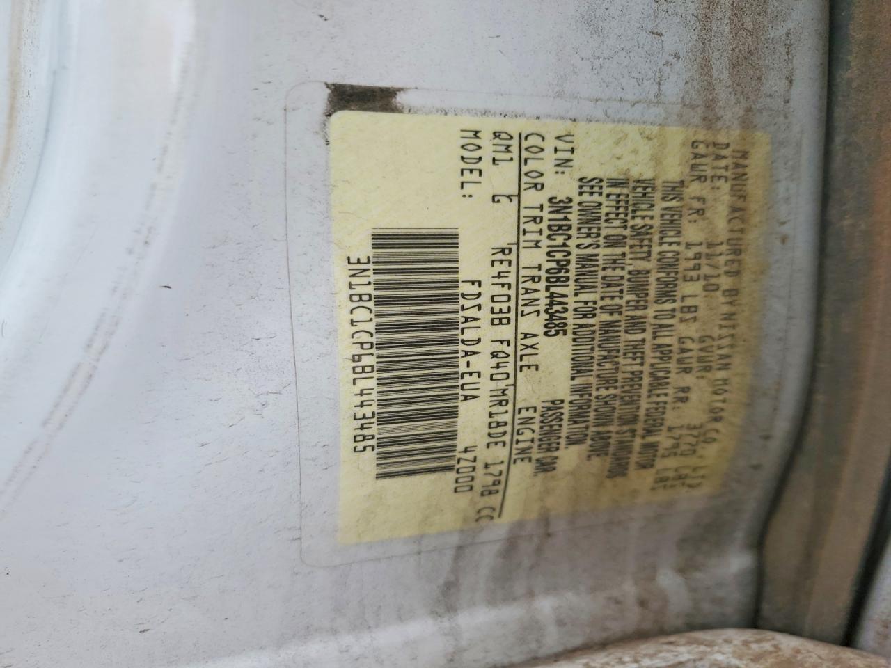 2011 NISSAN VERSA 1.8 S photo 34