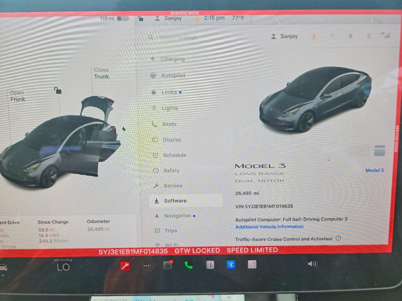 2021 TESLA MODEL 3 photo 25