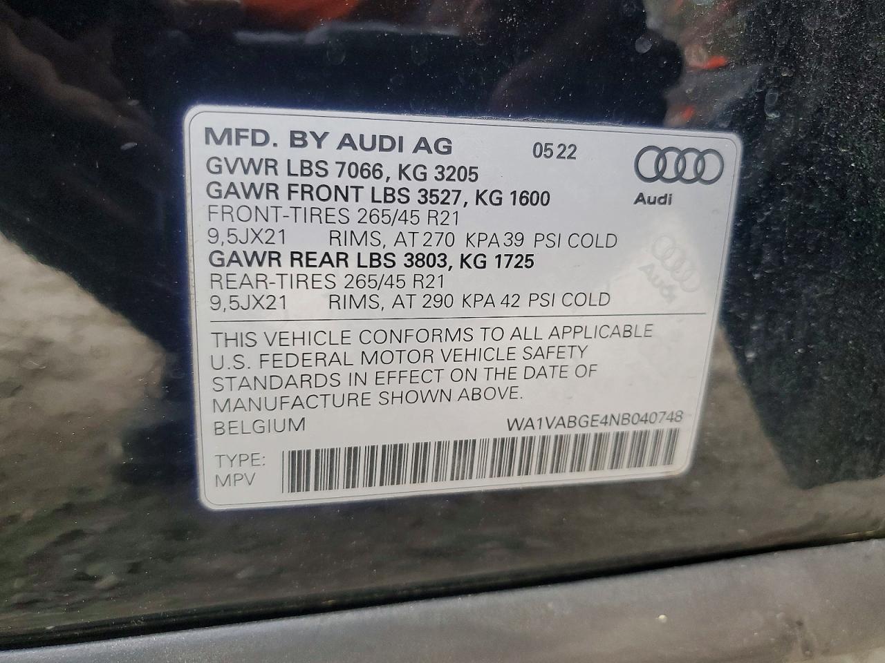 2022 AUDI E-TRON CHRONOS photo 37