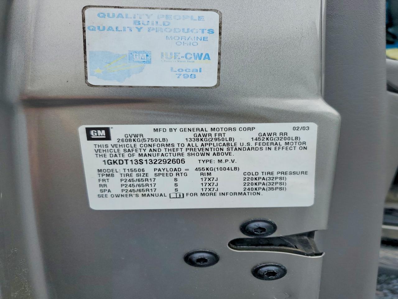 2003 GMC ENVOY photo 23