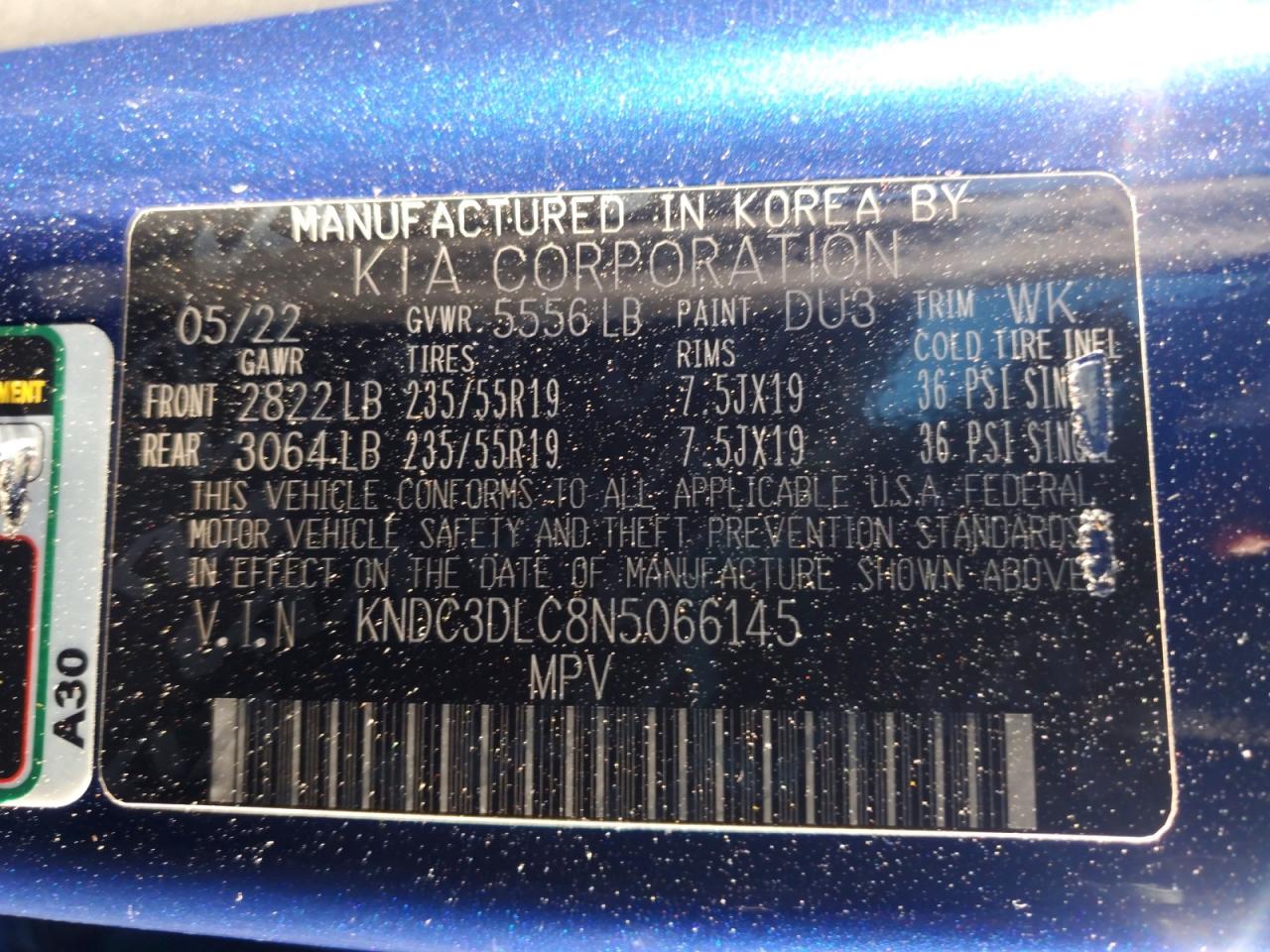 2022 KIA EV6 WIND photo 13