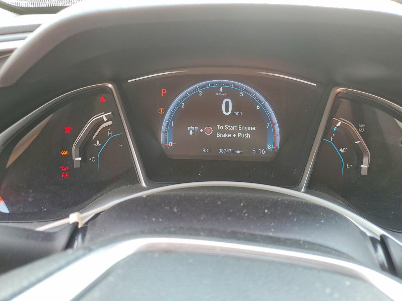 2016 HONDA CIVIC EX photo 25