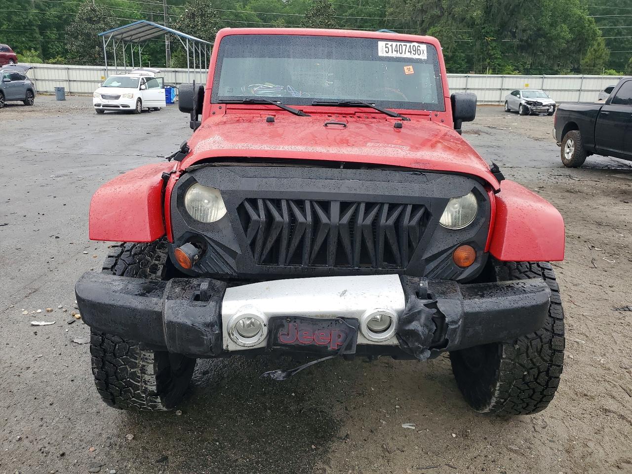 2012 JEEP WRANGLER UNLIMITED SAHARA photo 9