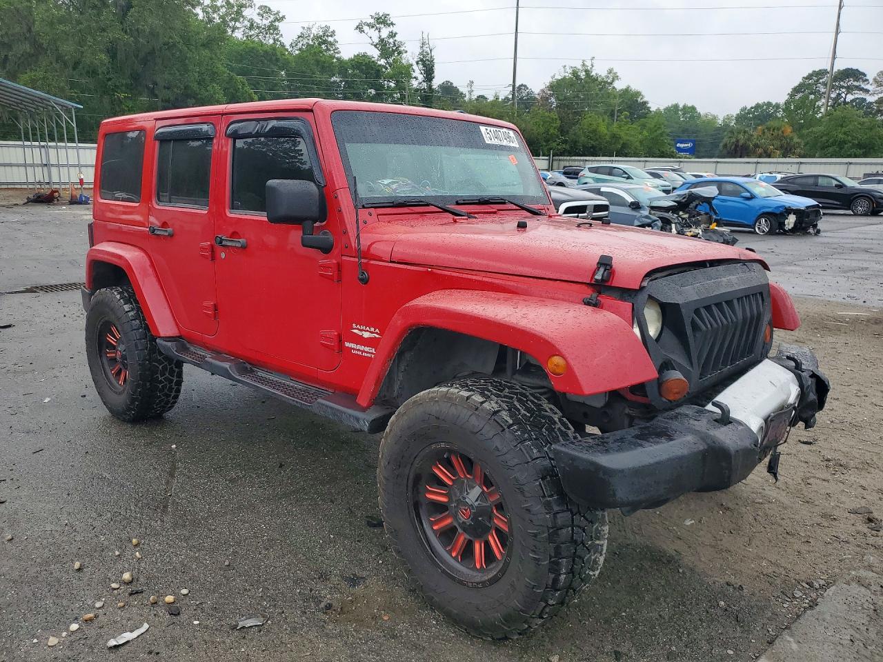 2012 JEEP WRANGLER UNLIMITED SAHARA photo 7