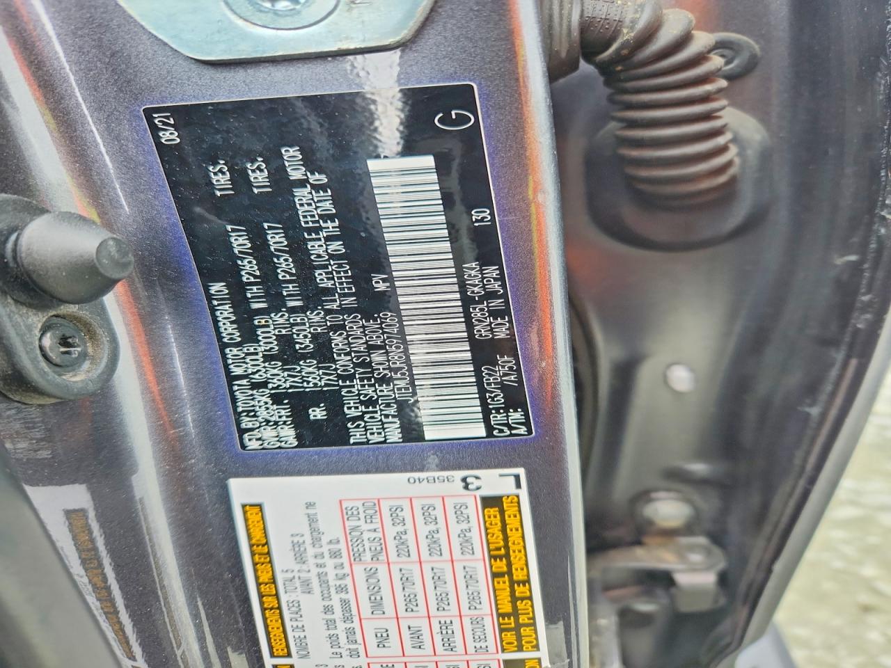 2022 TOYOTA 4RUNNER SR5 photo 34