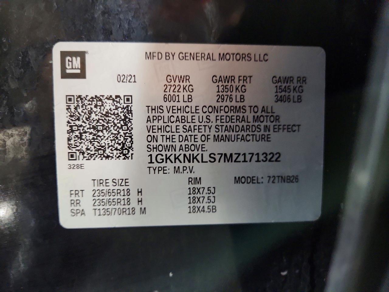 2021 GMC ACADIA SLE photo 25