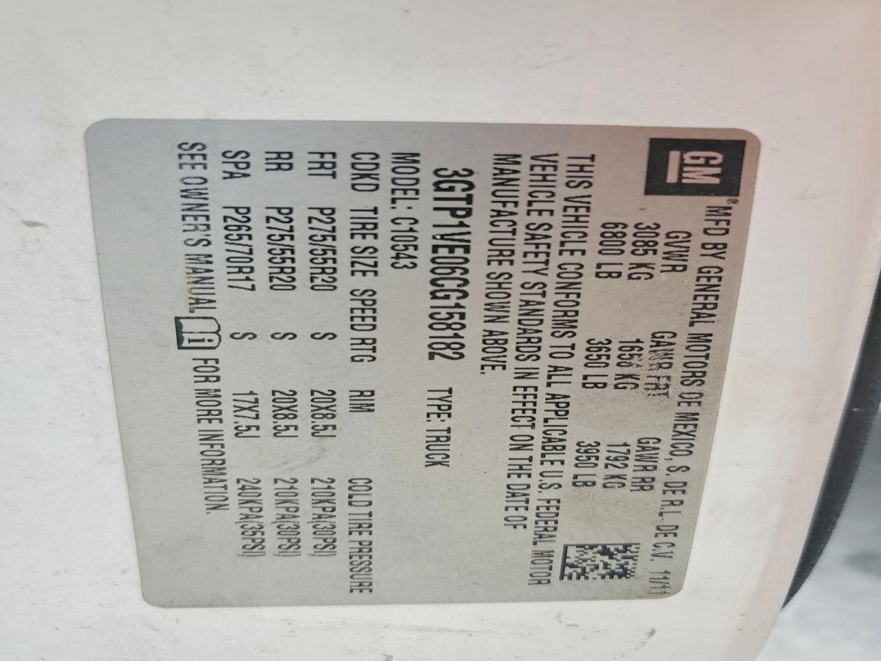 2012 GMC SIERRA C1500 SLE photo 34