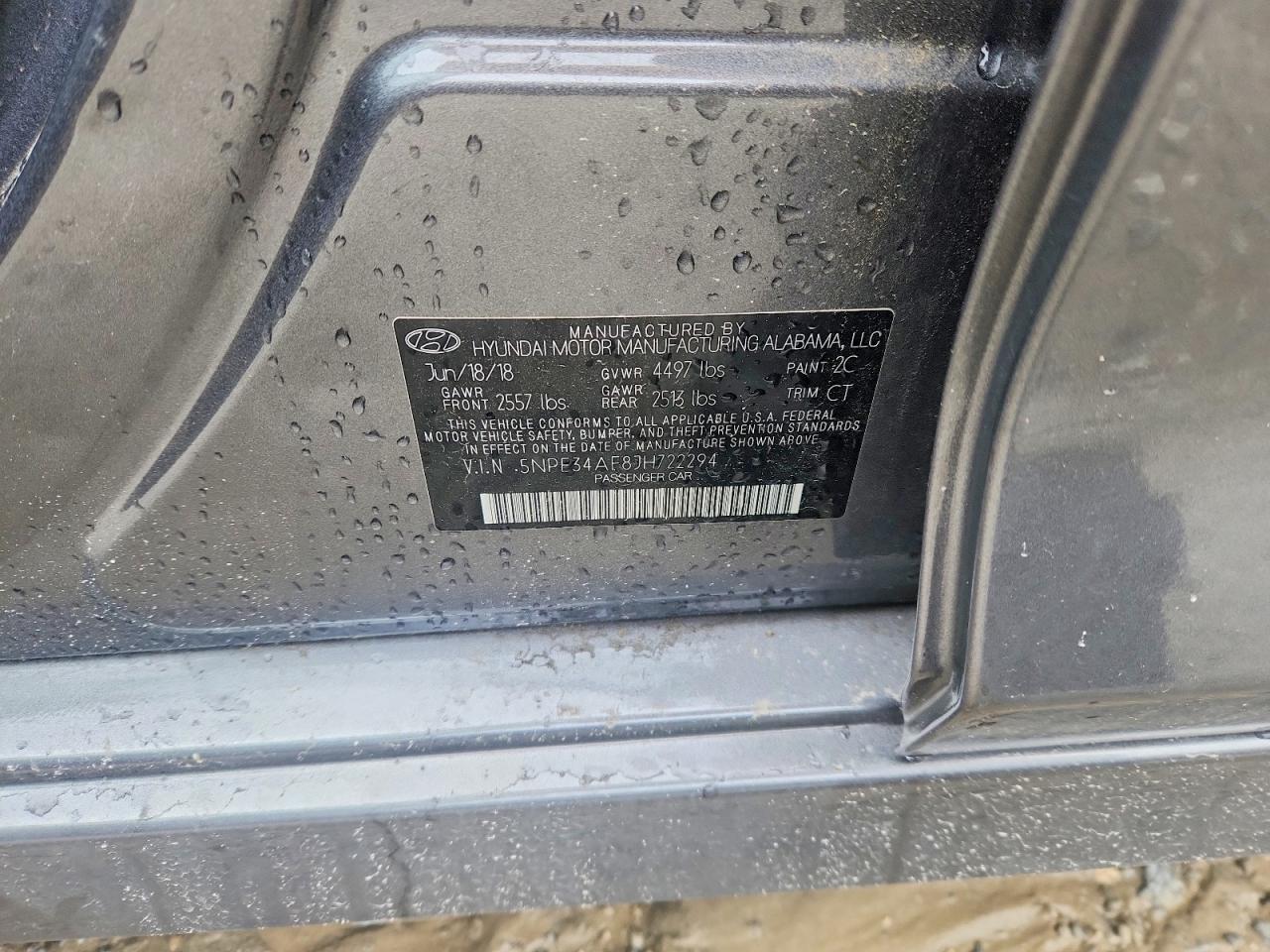 2018 HYUNDAI SONATA SEL+ photo 34