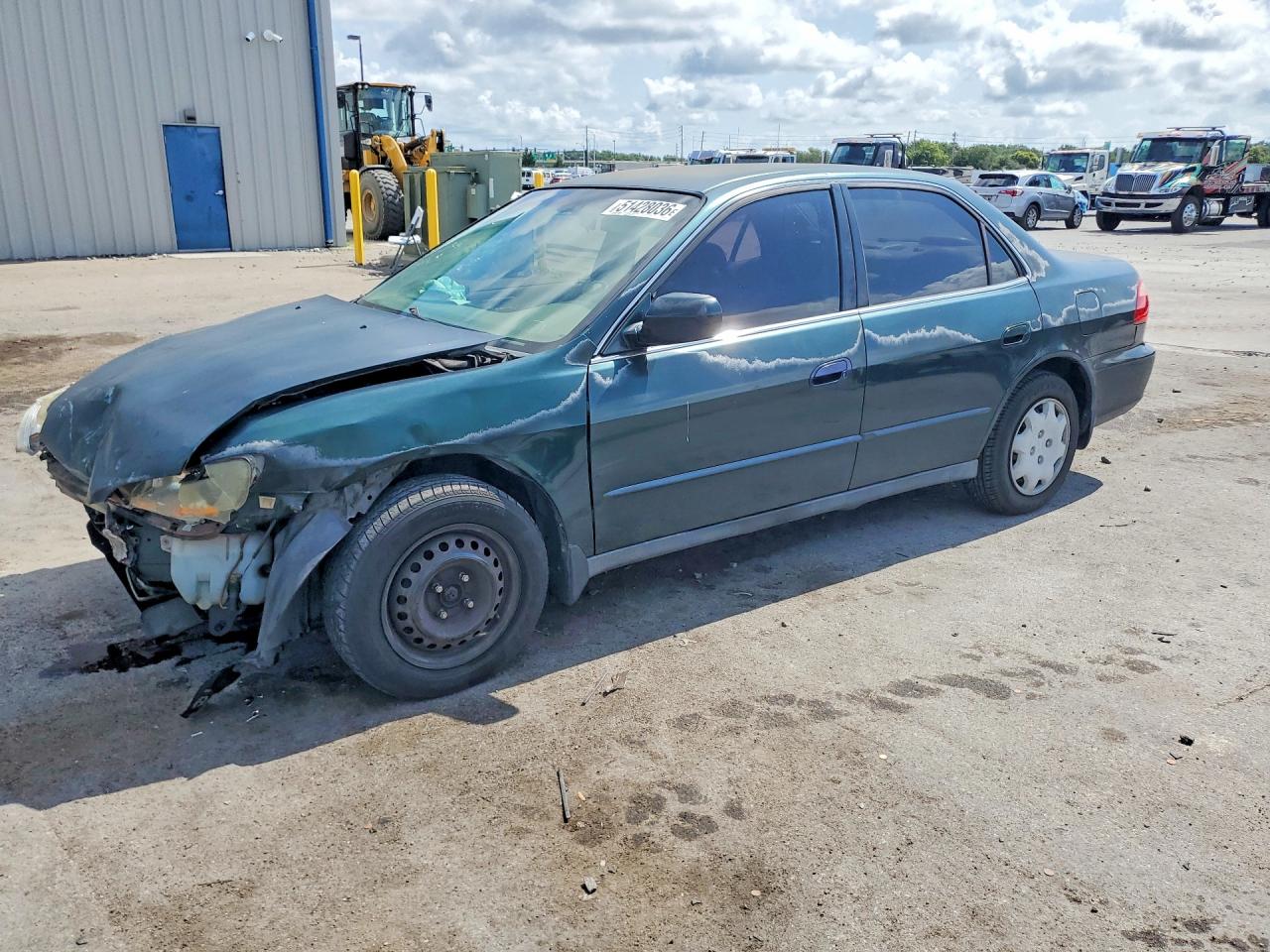 2000 HONDA ACCORD LX — FRONT END damage — photo 1