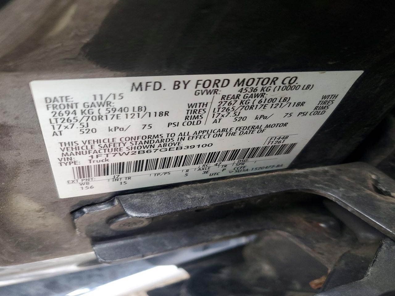 2016 FORD F250 SUPER DUTY photo 25