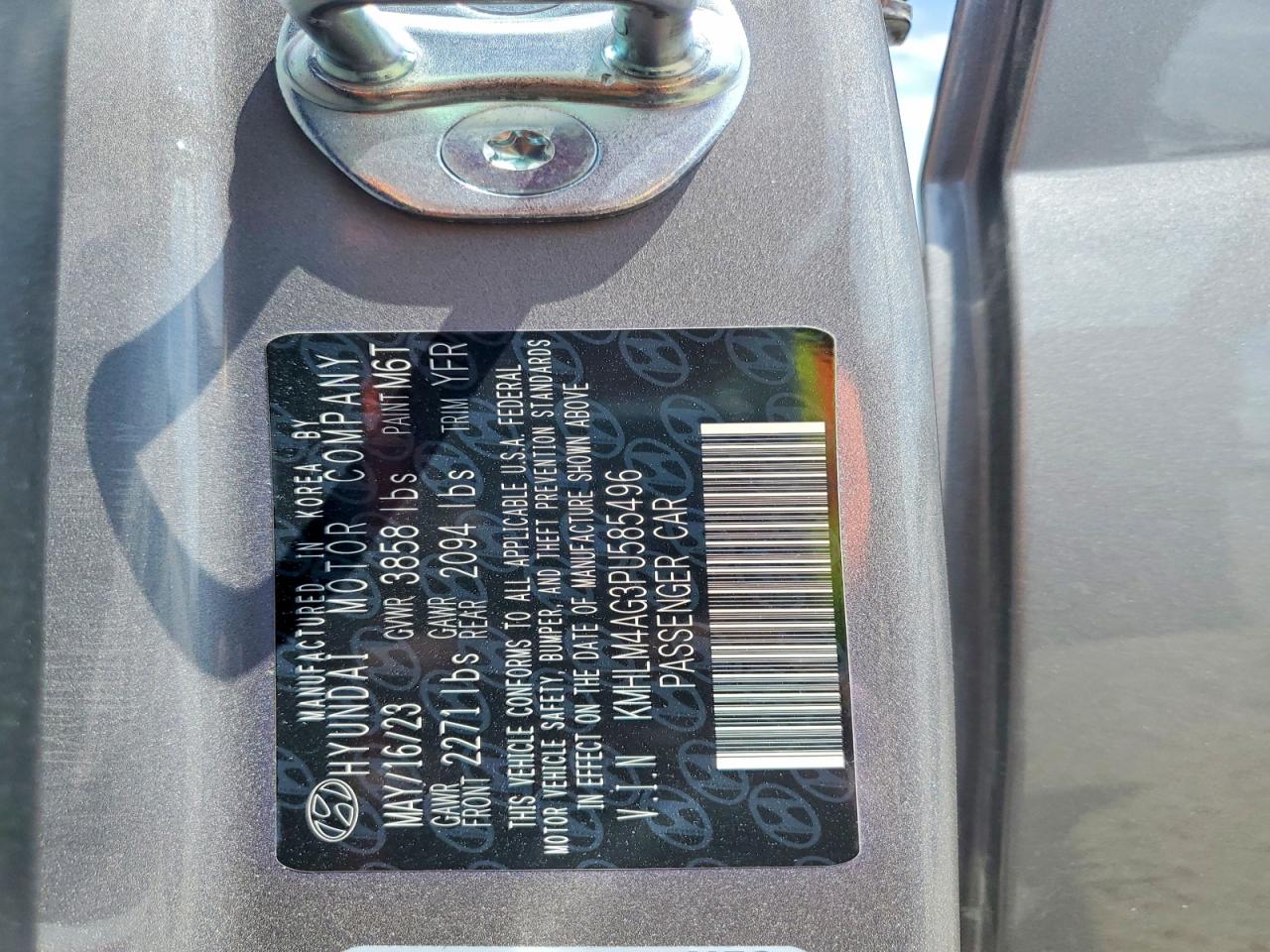 2023 HYUNDAI ELANTRA SEL photo 37