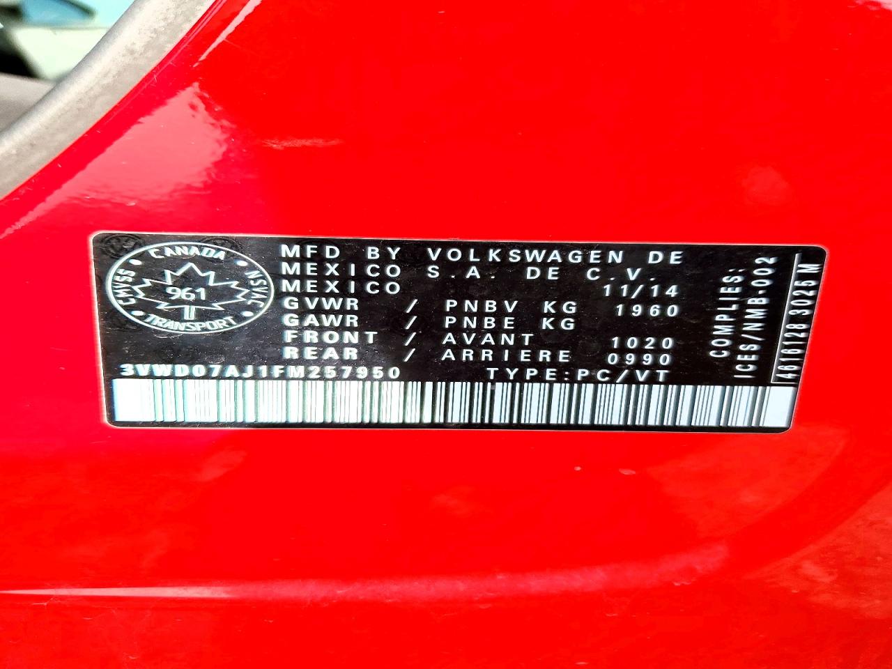 2015 VOLKSWAGEN JETTA SE photo 23