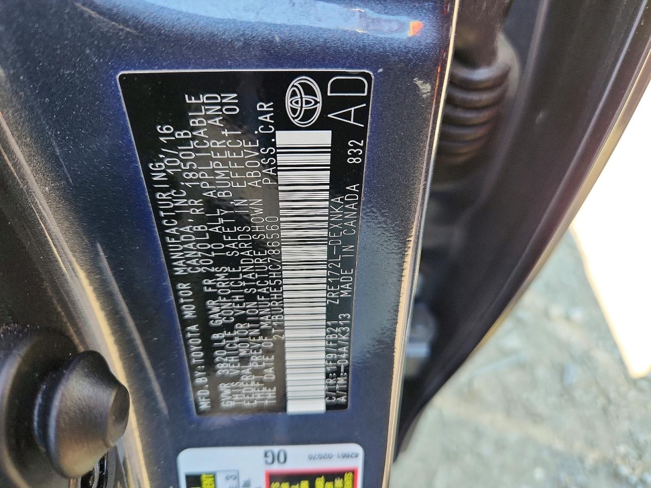 2017 TOYOTA COROLLA LE photo 23