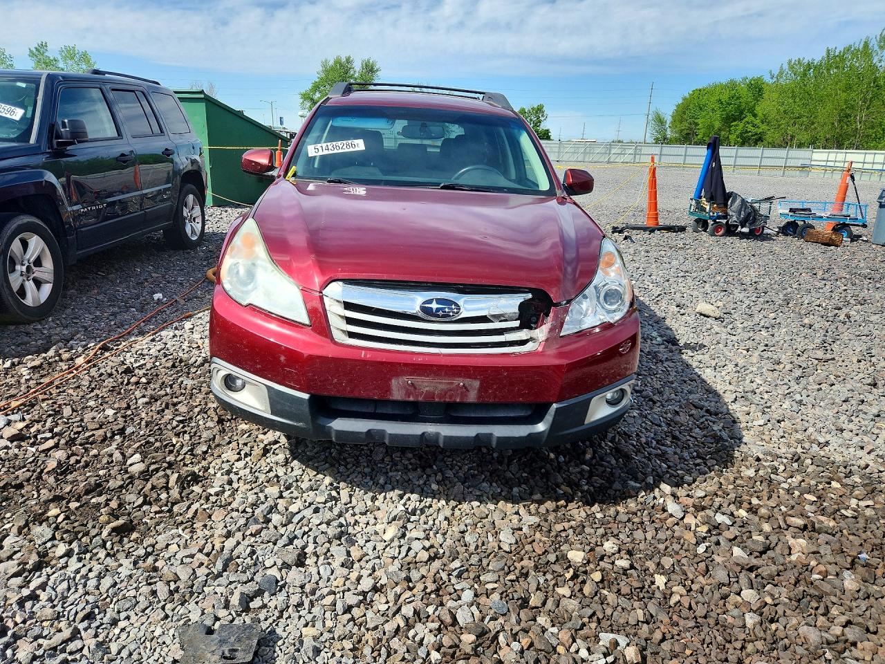 2012 SUBARU OUTBACK 2.5I PREMIUM photo 9