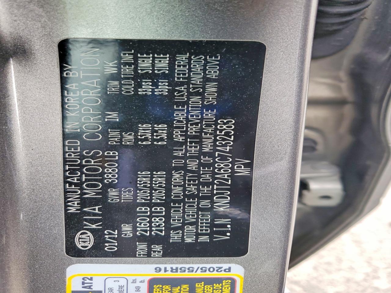 2012 KIA SOUL + photo 25