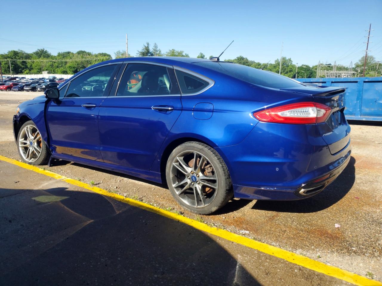 2014 FORD FUSION TITANIUM photo 3