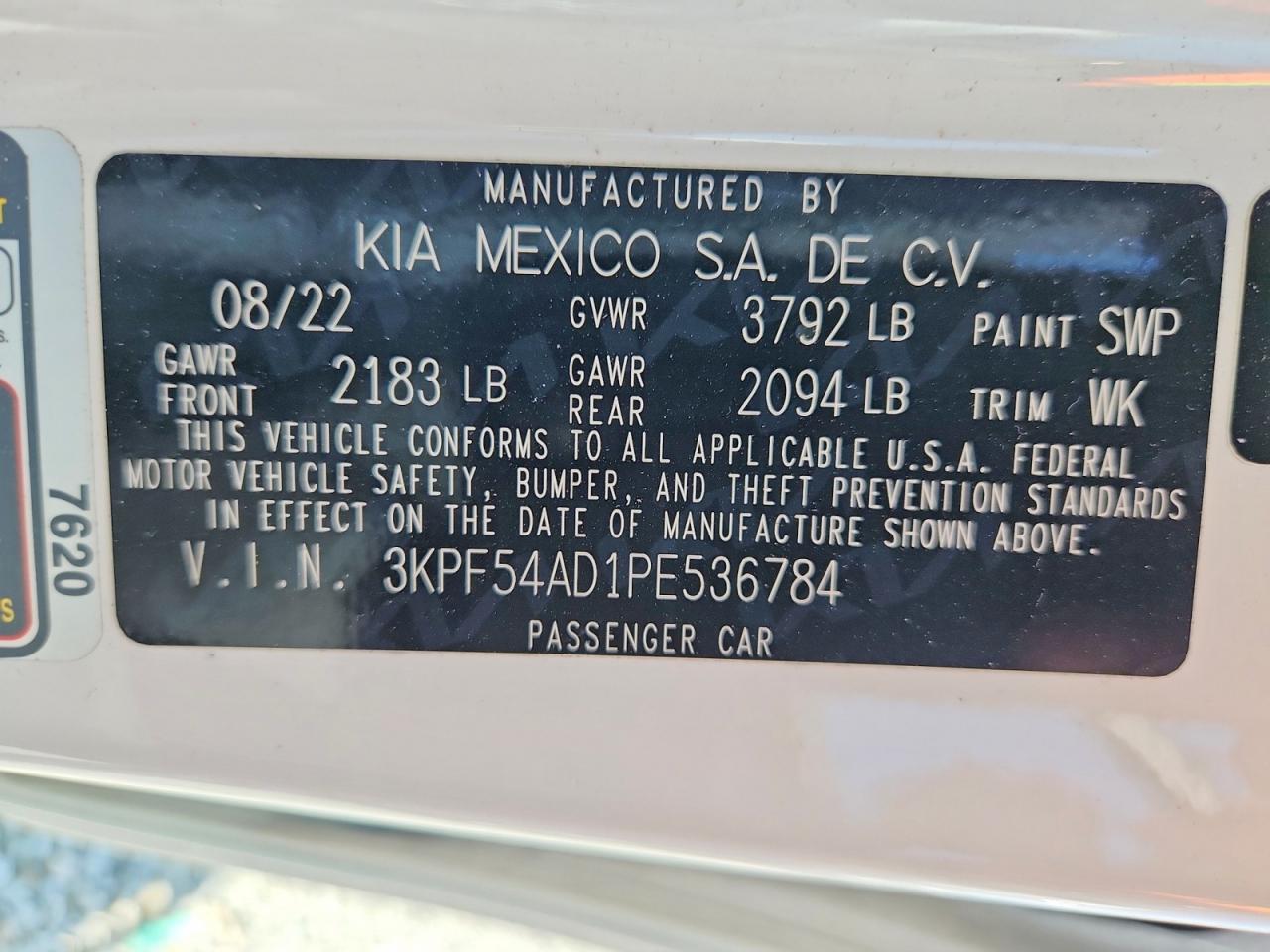 2023 KIA FORTE GT LINE photo 23
