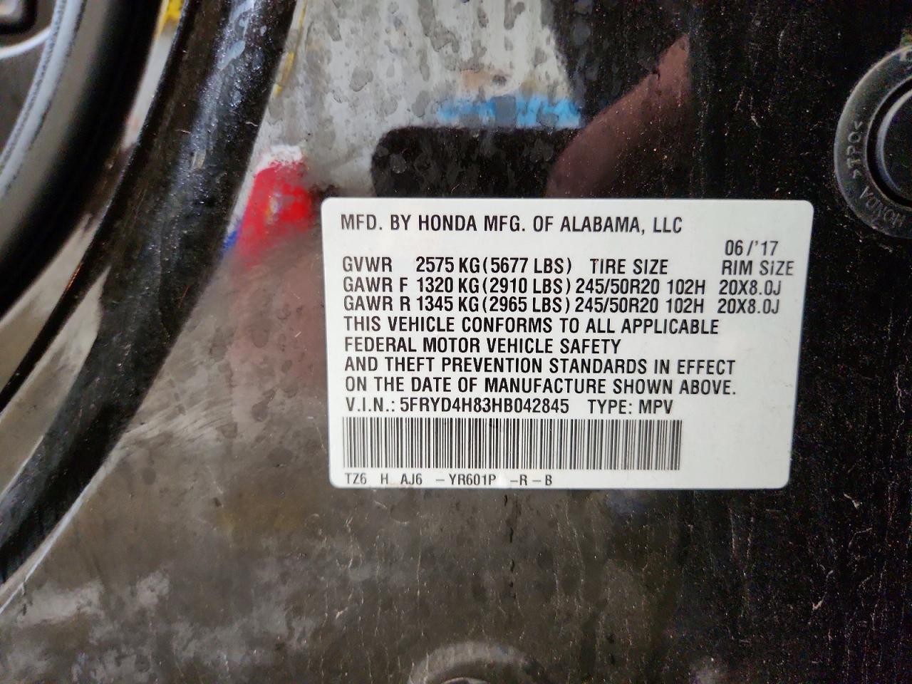 2017 ACURA MDX ADVANCE photo 25