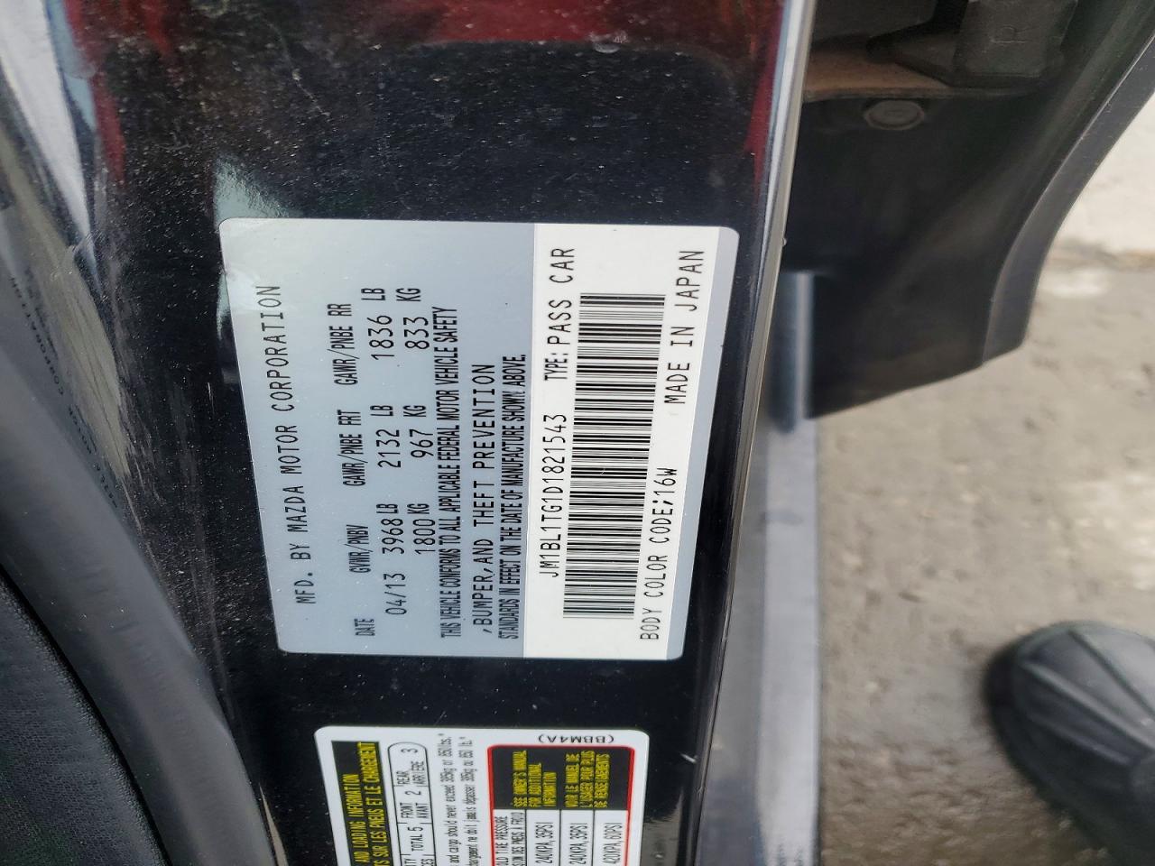 2013 MAZDA 3 I photo 34