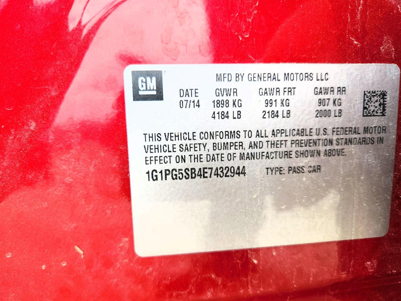 2014 CHEVROLET CRUZE LTZ photo 23