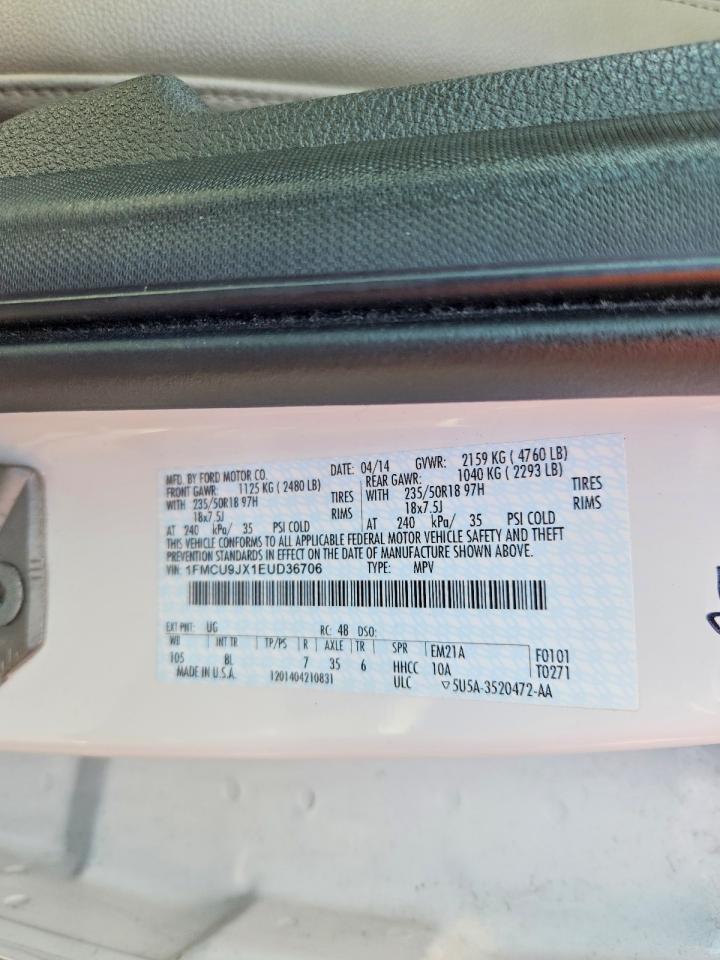 2014 FORD ESCAPE TITANIUM photo 25