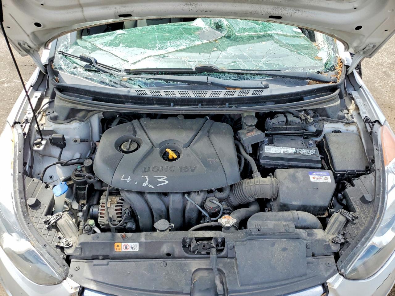 2013 HYUNDAI ELANTRA GLS photo 11
