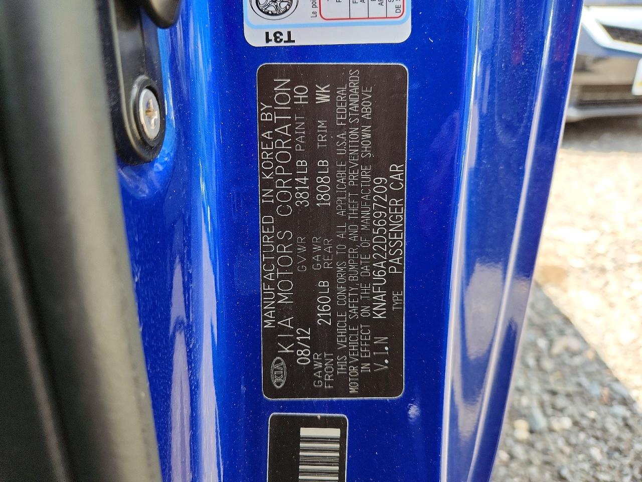 2013 KIA FORTE EX photo 23