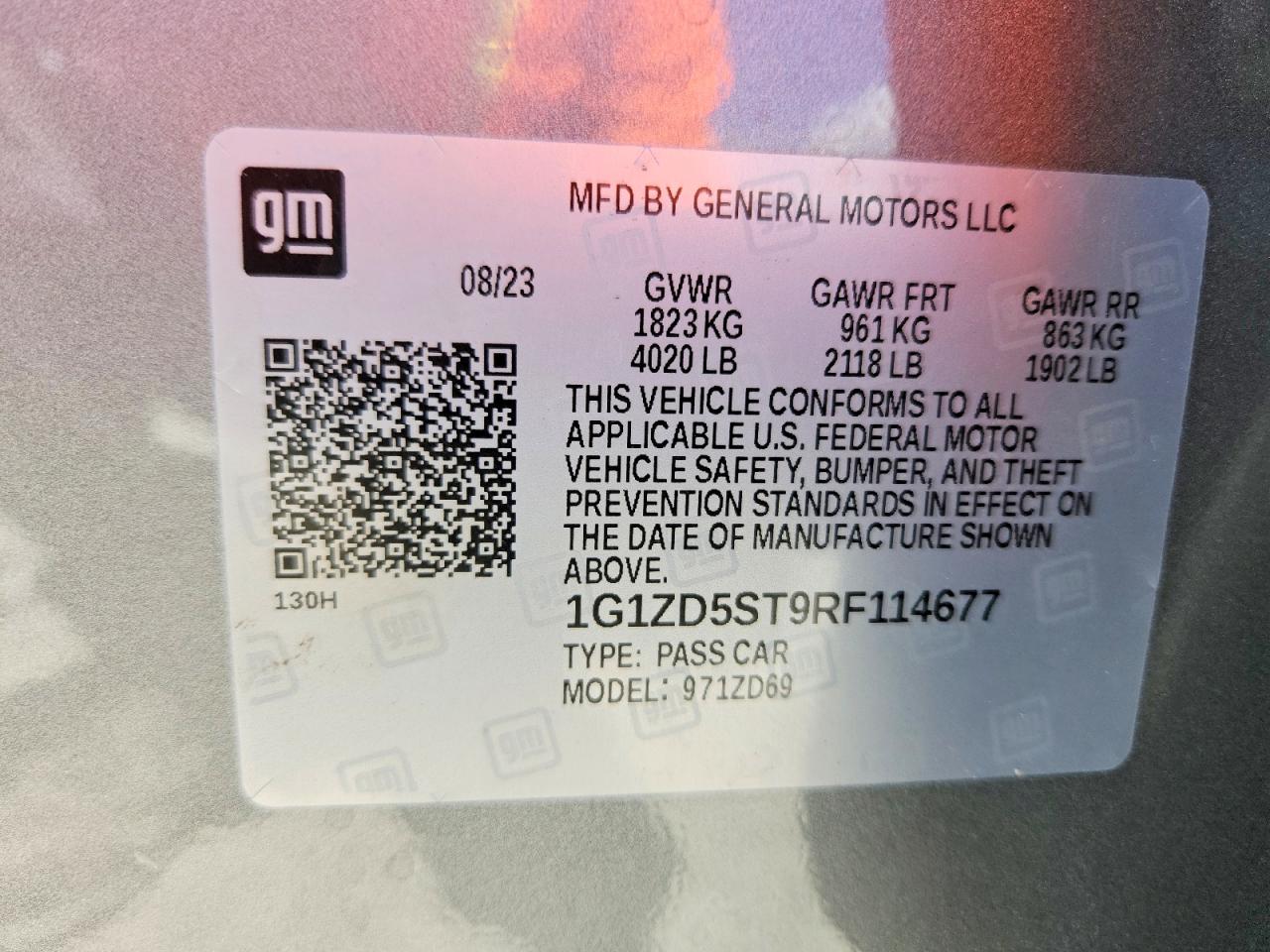 2024 CHEVROLET MALIBU LT photo 23