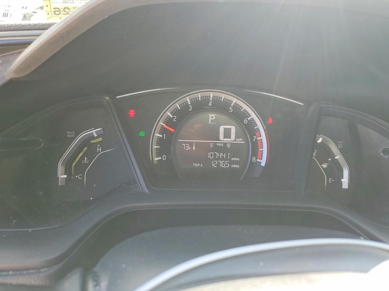 2016 HONDA CIVIC LX photo 9