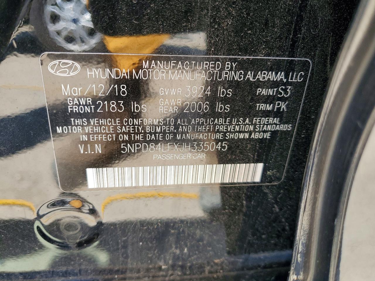 2018 HYUNDAI ELANTRA SEL photo 34