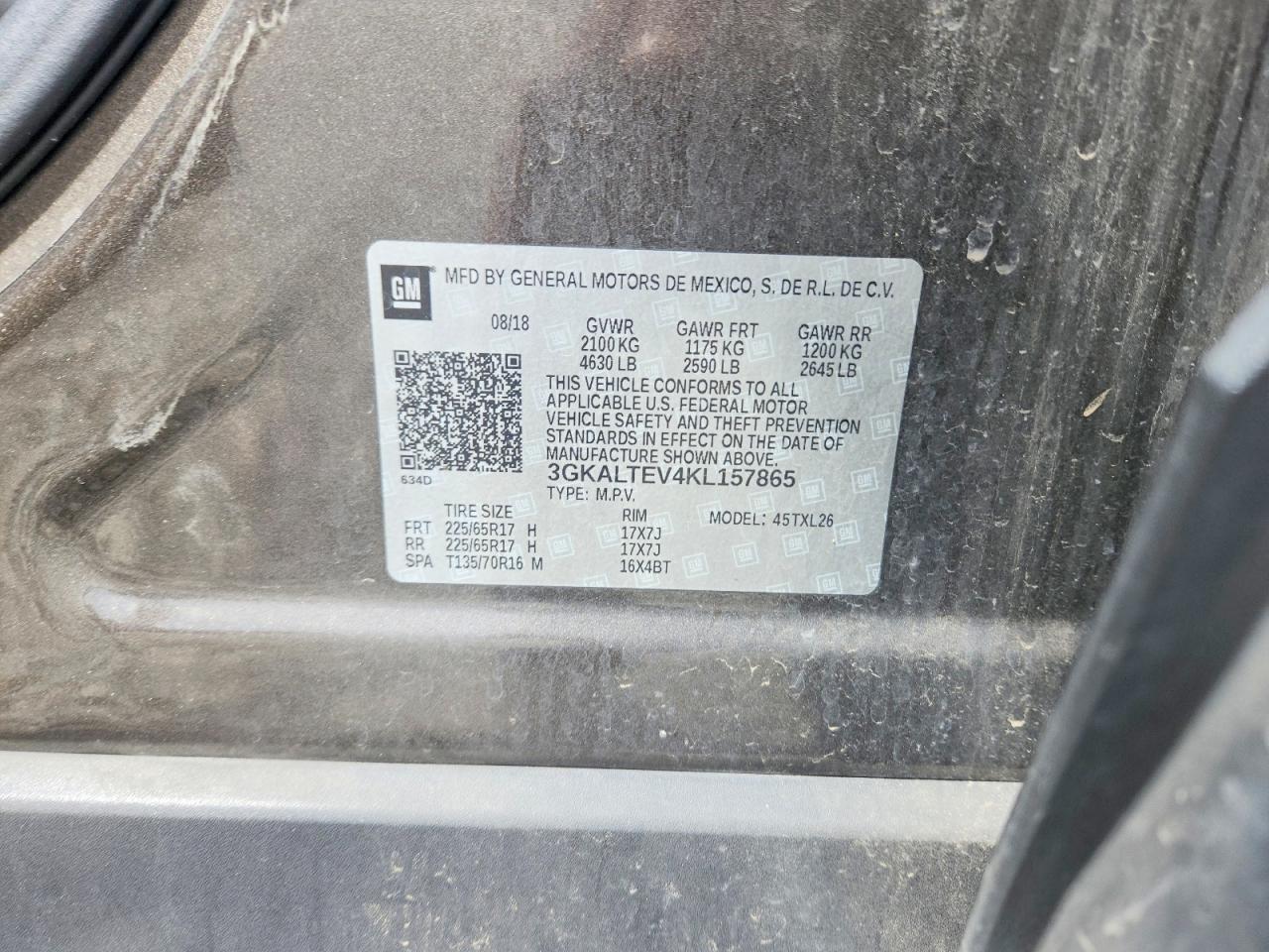 2019 GMC TERRAIN SLE photo 13