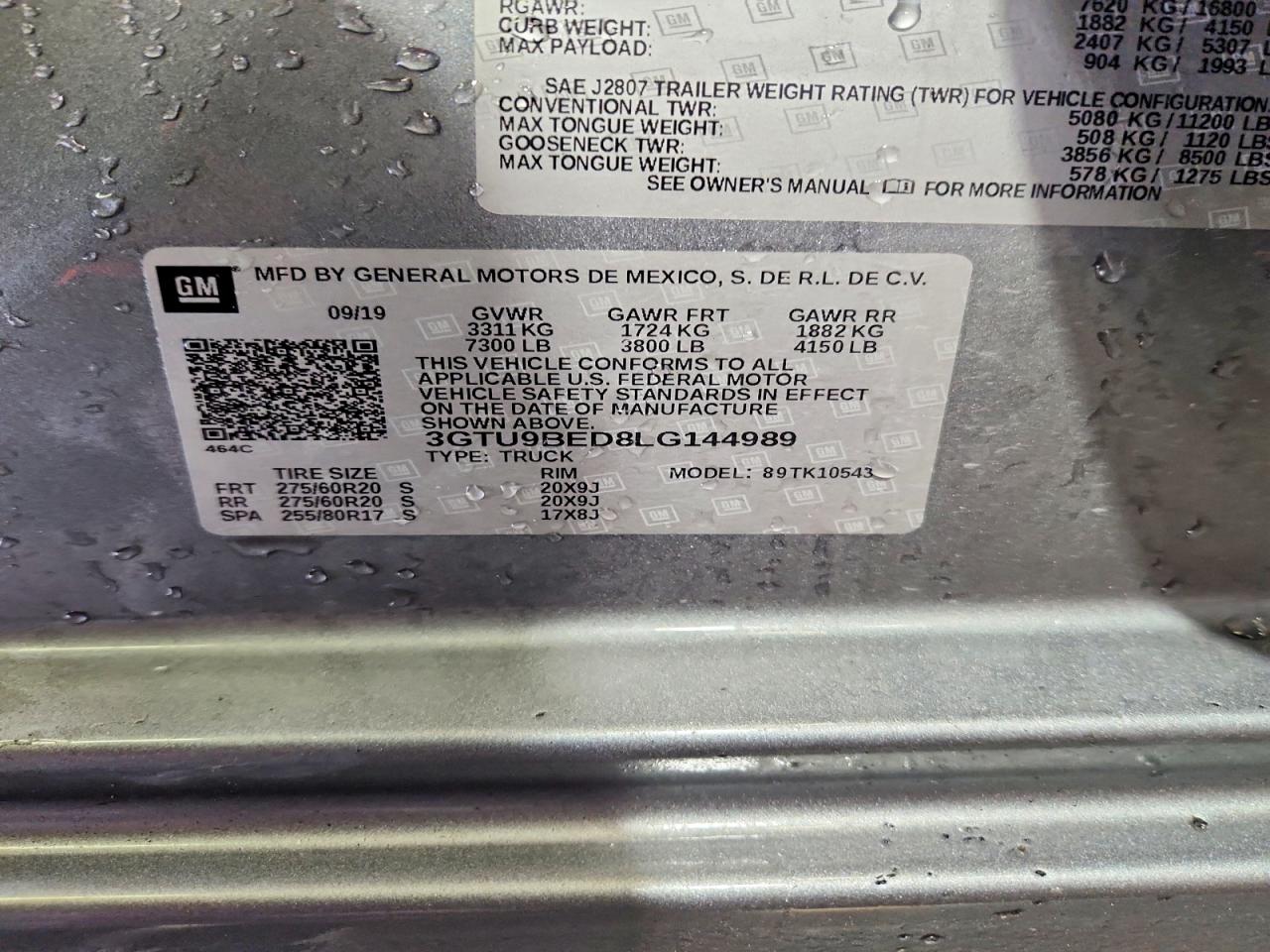 2020 GMC SIERRA K1500 SLE photo 23